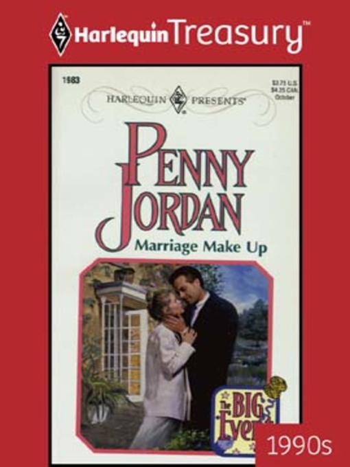 Title details for Marriage Make Up by Penny Jordan - Available